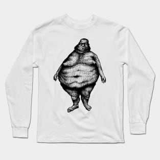 Beautiful fat man Long Sleeve T-Shirt